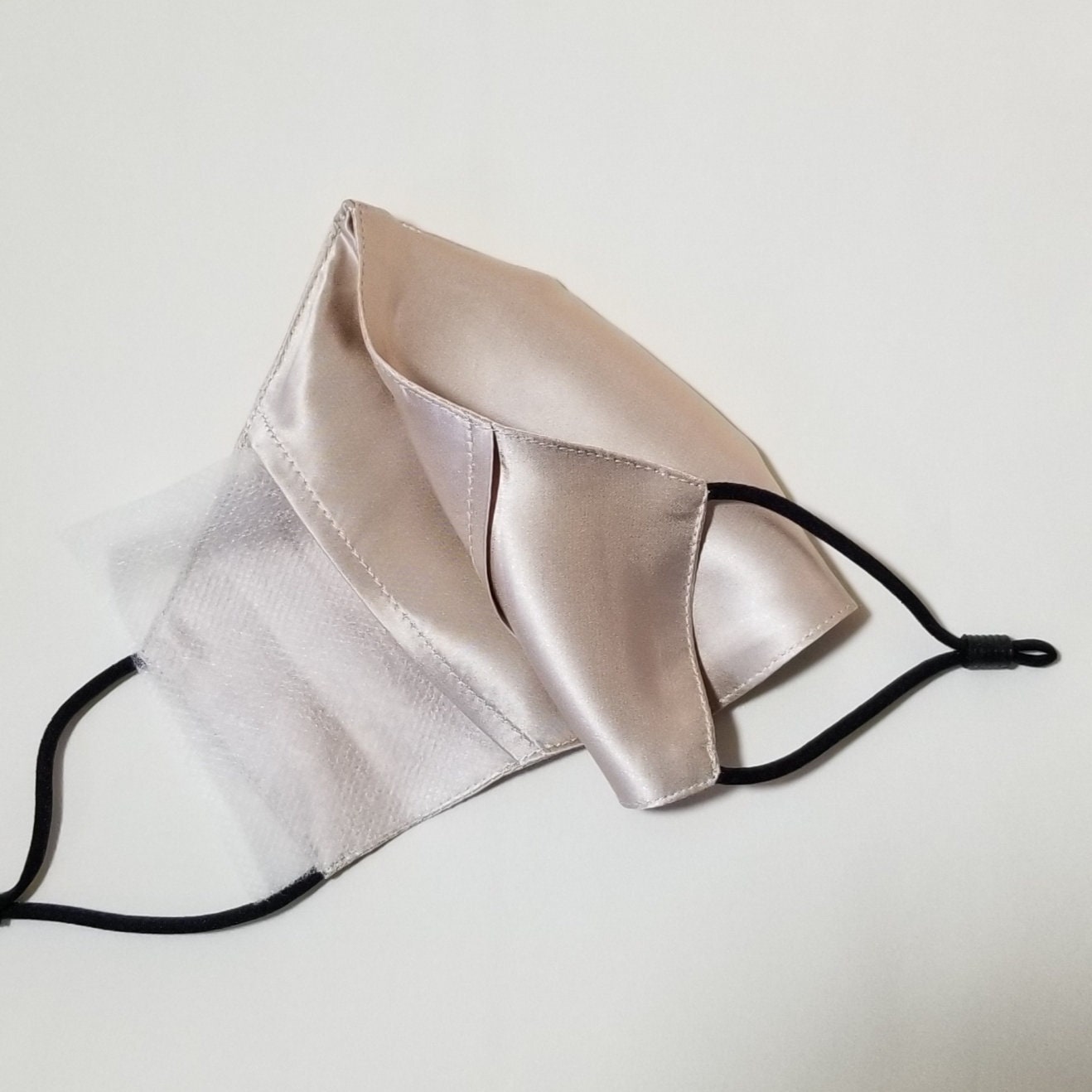 SYLVIESILK Silk Face Mask CAPPUCCINO Mulberry Silk Mask Etsy