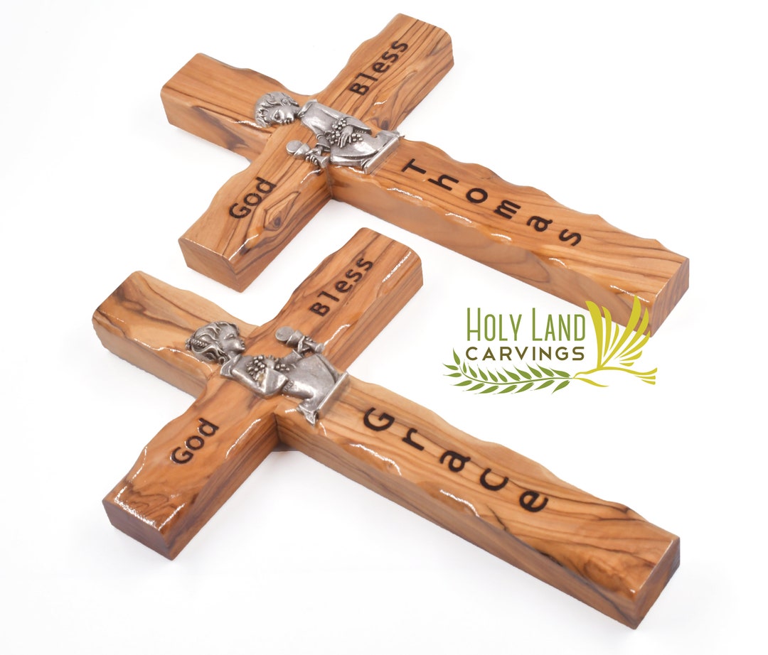 Personalized Confirmation Cross, First Communion Cross, Confirmation