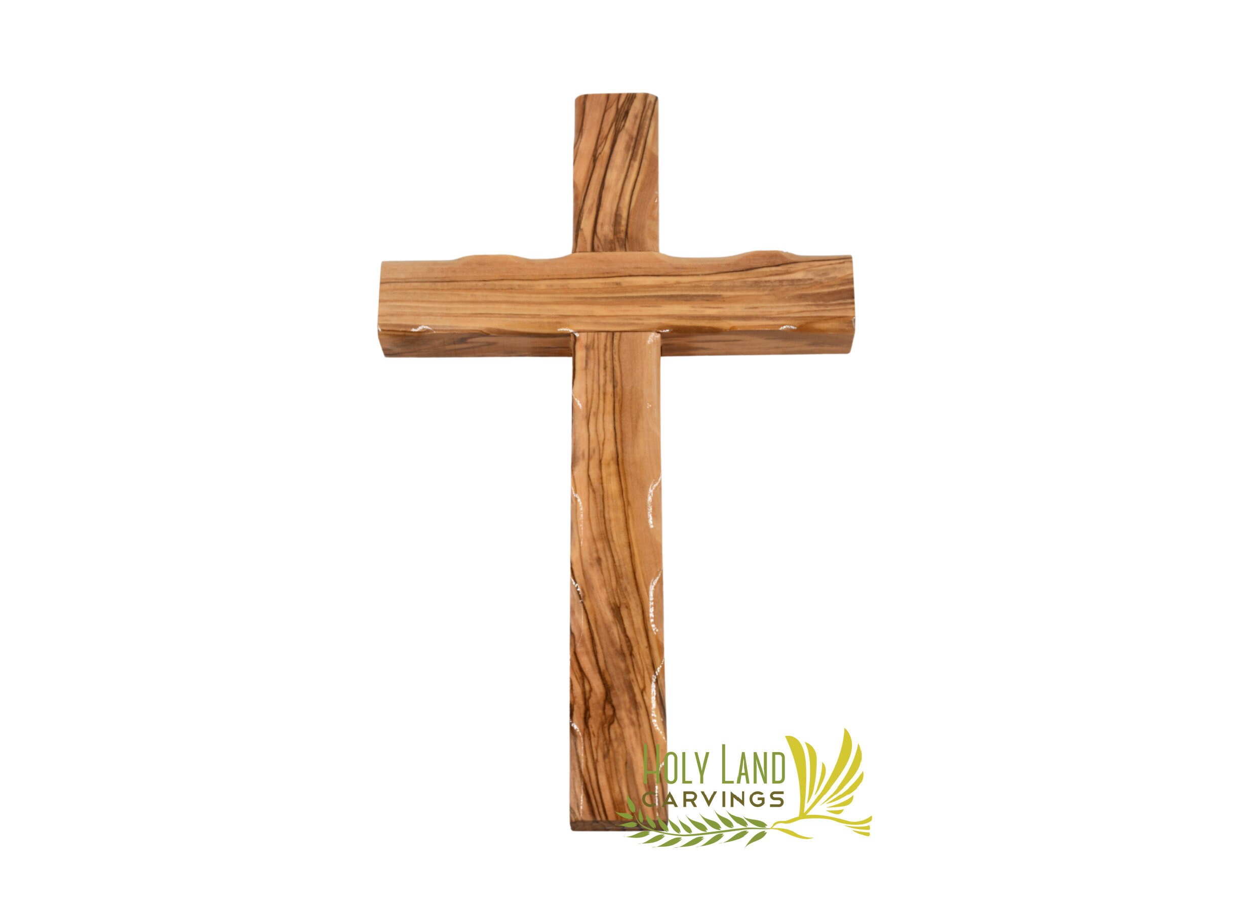 10 Inch Wooden Wall Hanging Cross Made of Olive Wood in the Holy Land ...