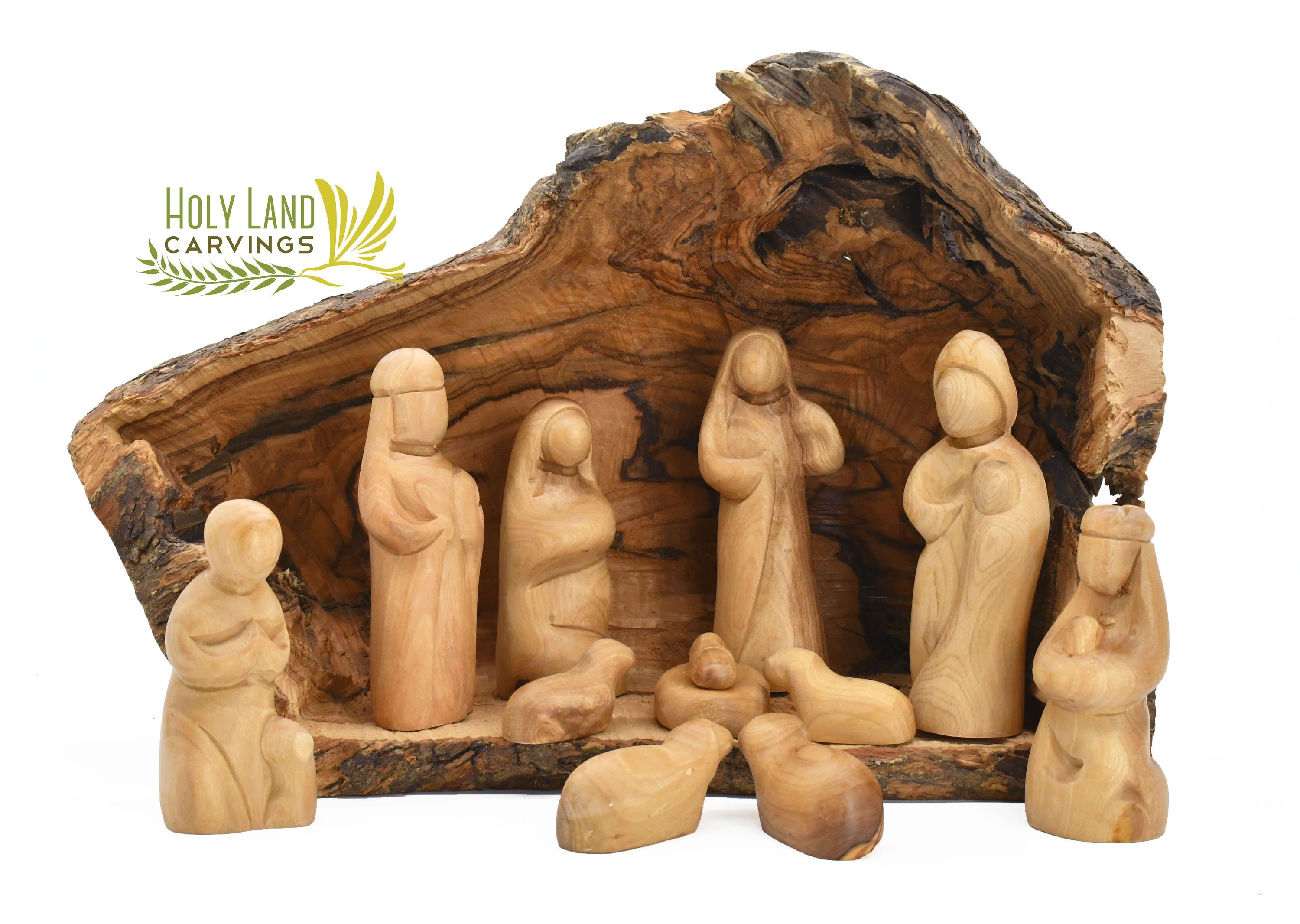 Wooden Nativity Set