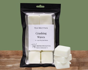 Crashing Waves Soy Wax Melt Package | 8 Count Pack