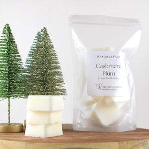 Cashmere Plum - Holiday and Winter Scent - 6 Count Wax Melt Pack
