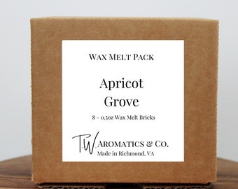 Apricot Grove Soy Wax Melt Pack | 8 Count Wax Melts