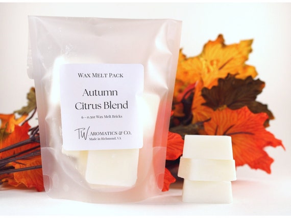 Autumn Citrus Blend | Fall Scent | 6 Count Wax Melt Pack