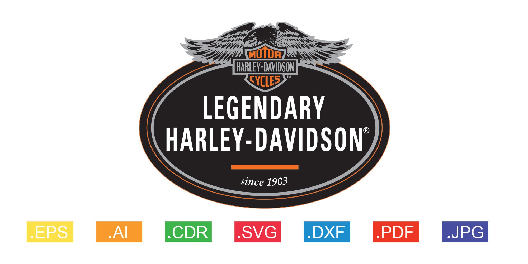 Legendary Harley Davidson Since 1903 Etsy