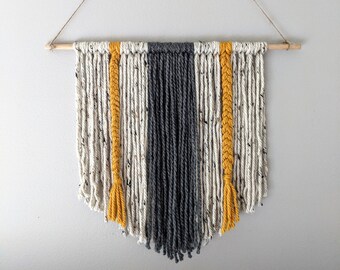 kraska yarn wall hanging boho decor decorative interior tapestry bedroom wall decor nursery room bohemian art decor