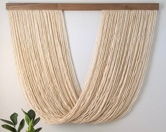 Wall Art - Yarn Wall Hanging - Almond