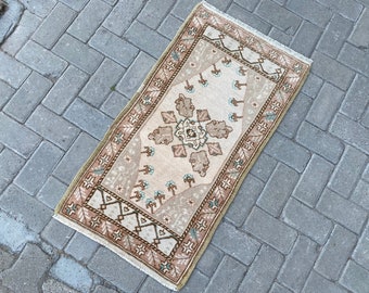 Beige Large Rug Vintage Boho Rug Boho Decor Rug Wool Rug Livingroom Rug Turkish Rug Handmade Rug FREE SHIPPING 5.8 x 9.3 ft TR1478