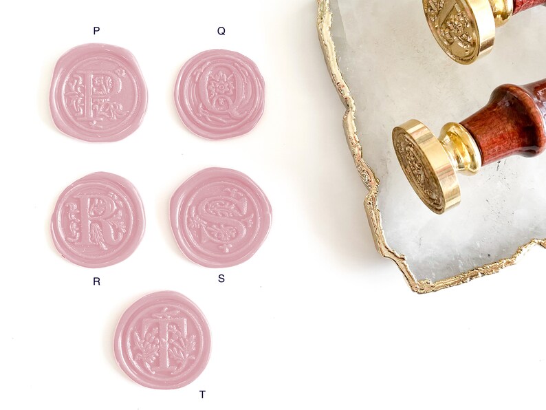 Classic Letter Sealing Wax Stamps Letter Wax Seal Stamps Etsy
