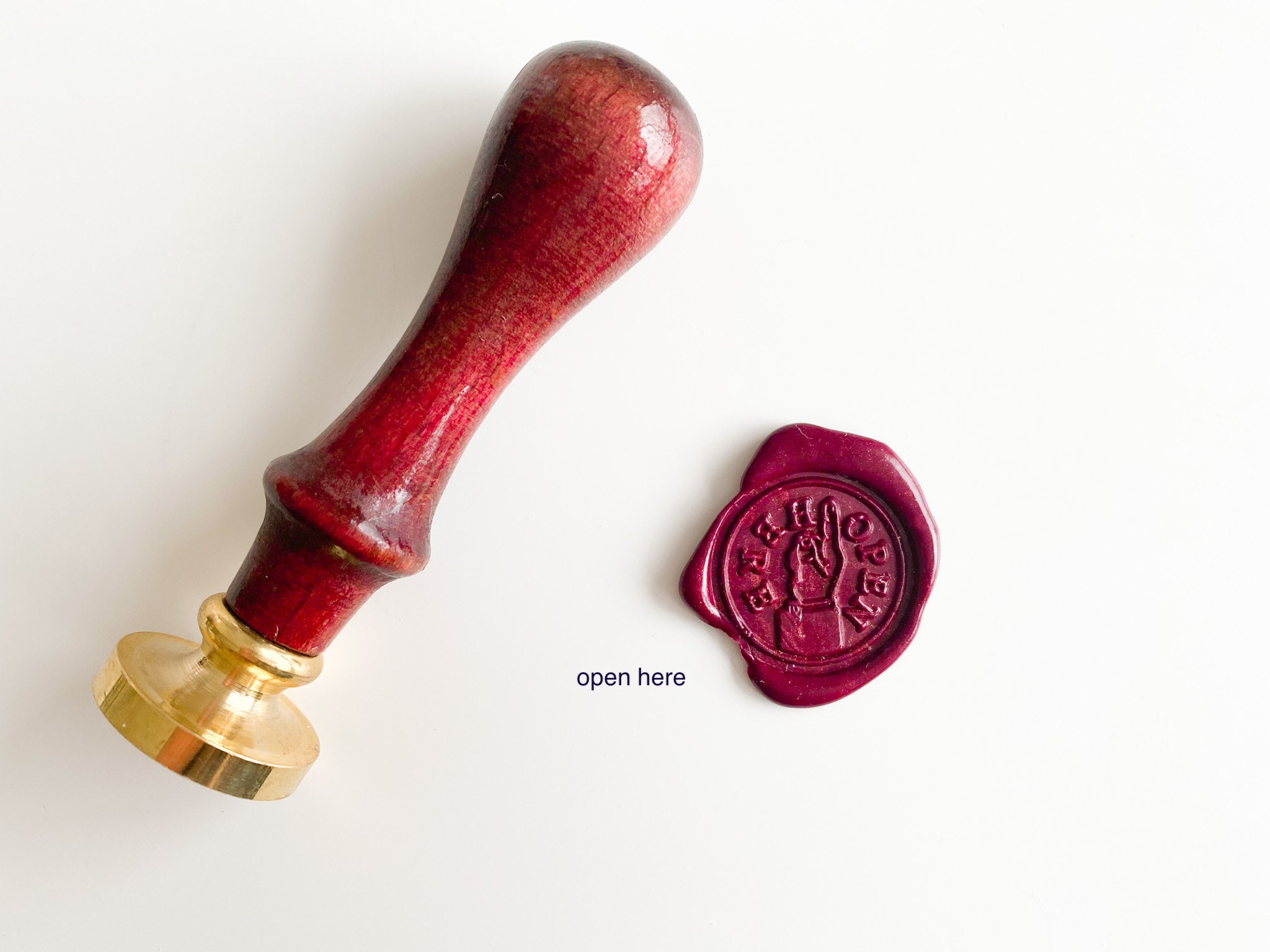 Sealing Wax Stamps with Designs Custom Wax Seal Stamps Etsy