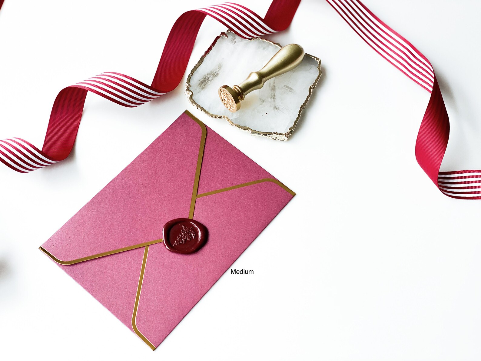 Gold Foil Envelopes Holiday Envelopes Gold Frame Envelope Etsy