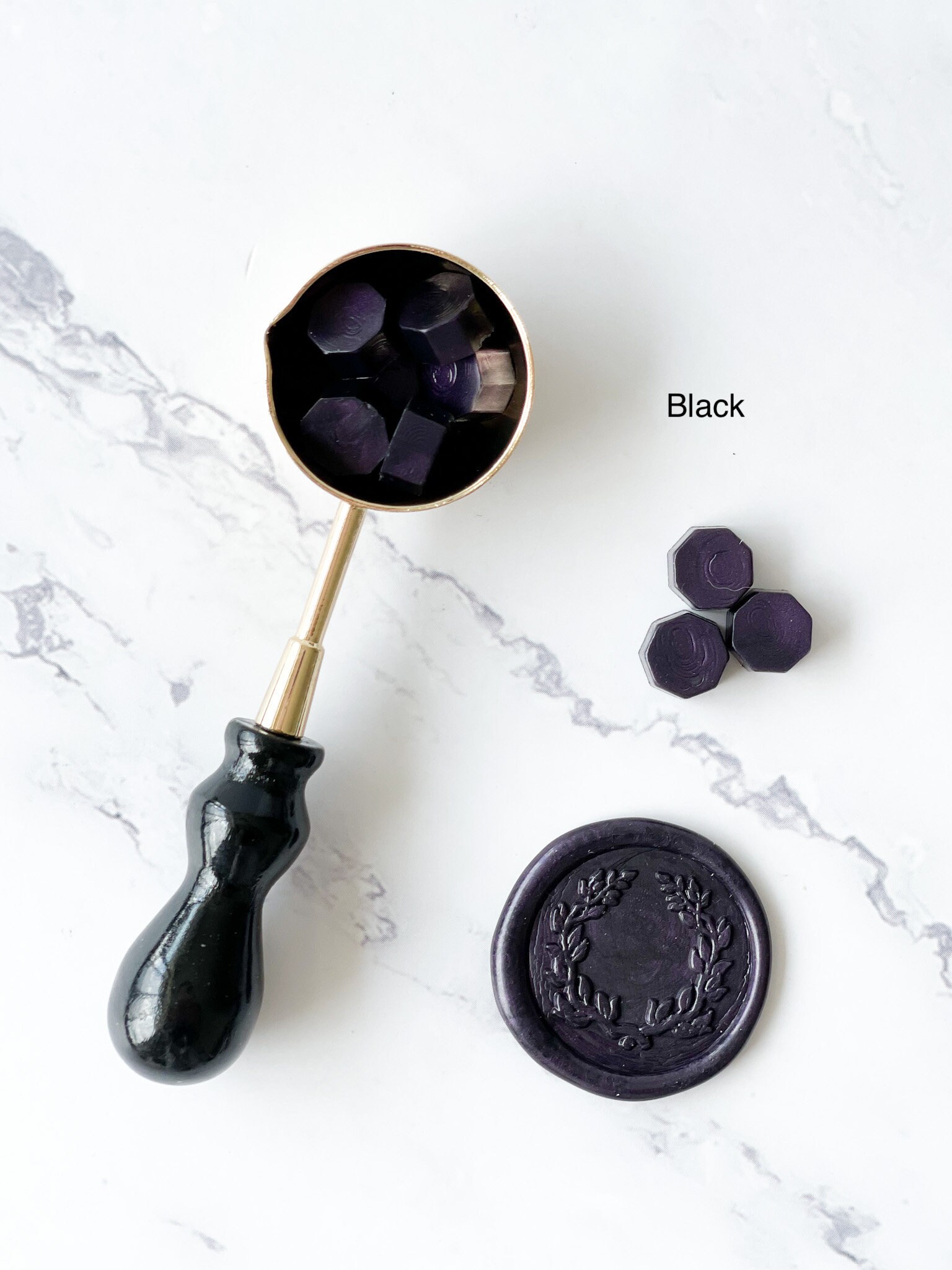 Wax Melting Spoon Coloured Wax Melting Spoons Wax Seal Etsy