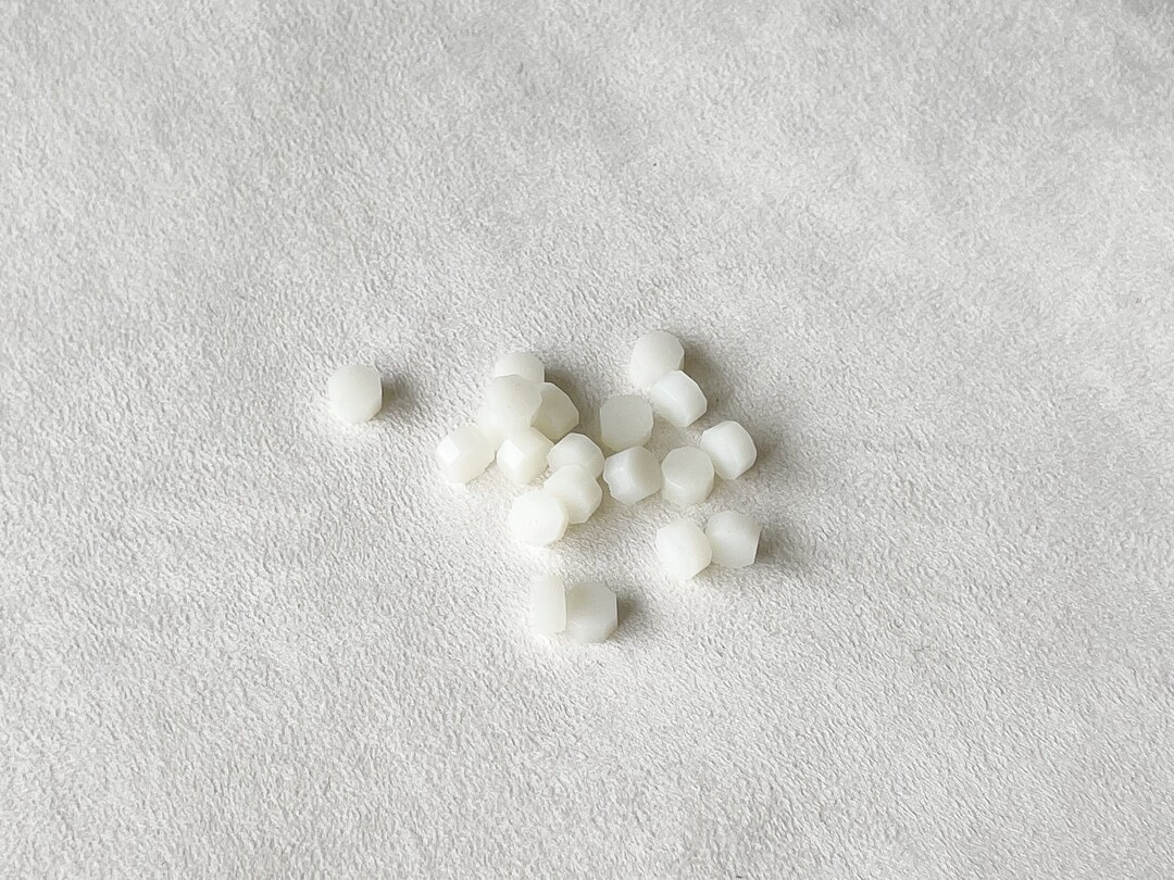 White Wax Seal Clear Wax Beads Vellum Wax Beads Matte Wax Etsy