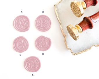 Classic Letter Sealing Wax Stamps, Letter Wax Seal Stamps, Wedding Initial Stamp, Custom Sealing Wax Stamp, Classic Letters