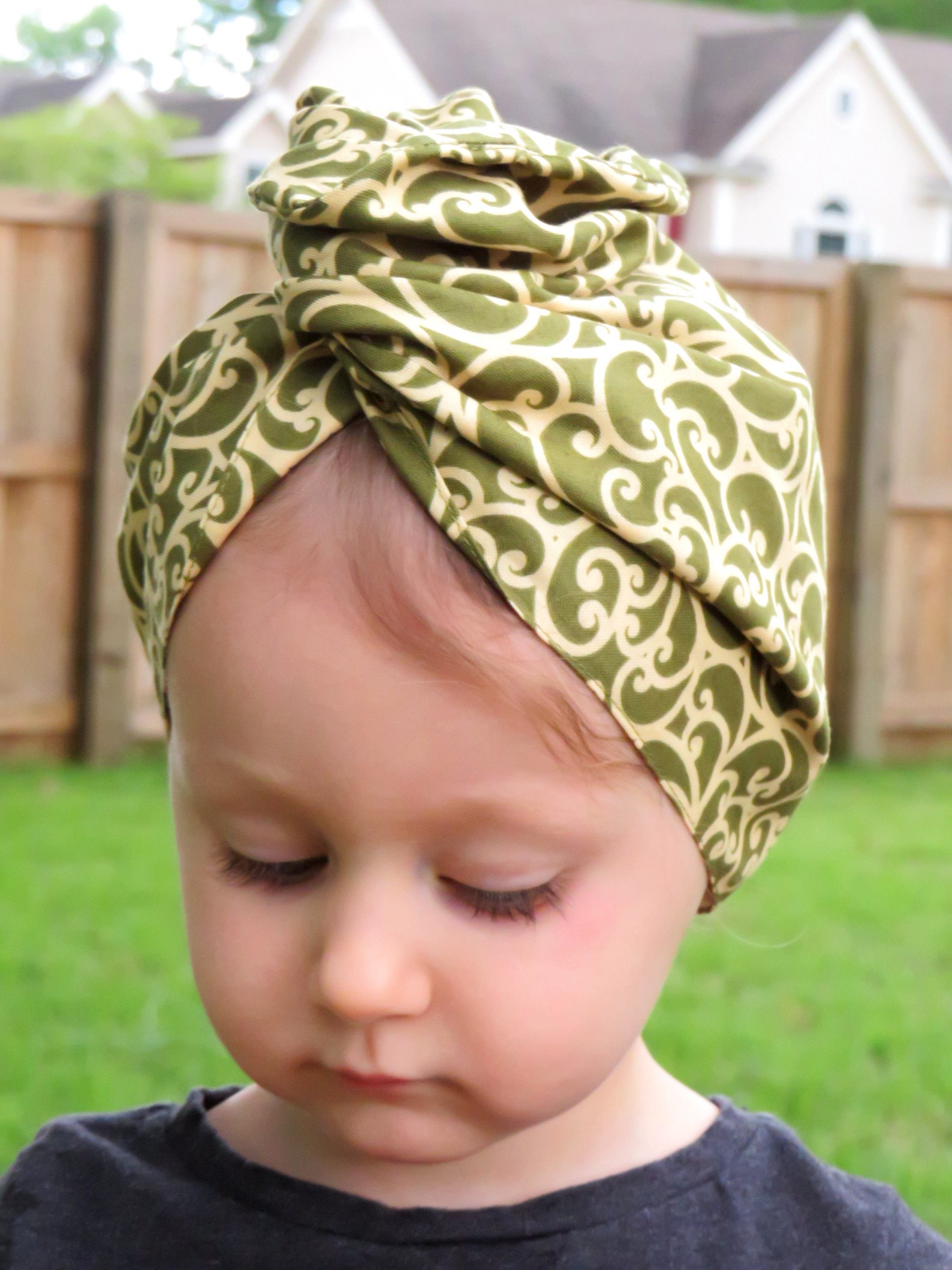 Twist Hair Turban Towel Digital PDF Sewing Pattern for Etsy