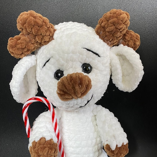 crochet little reindeer amigurumi tutorial