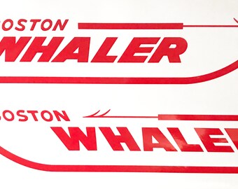 Boston Whaler Decal Etsy