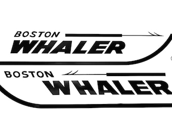 Remplacement Stickers Boston whaler Bateau Vinyl Decals 1 Lot de 2