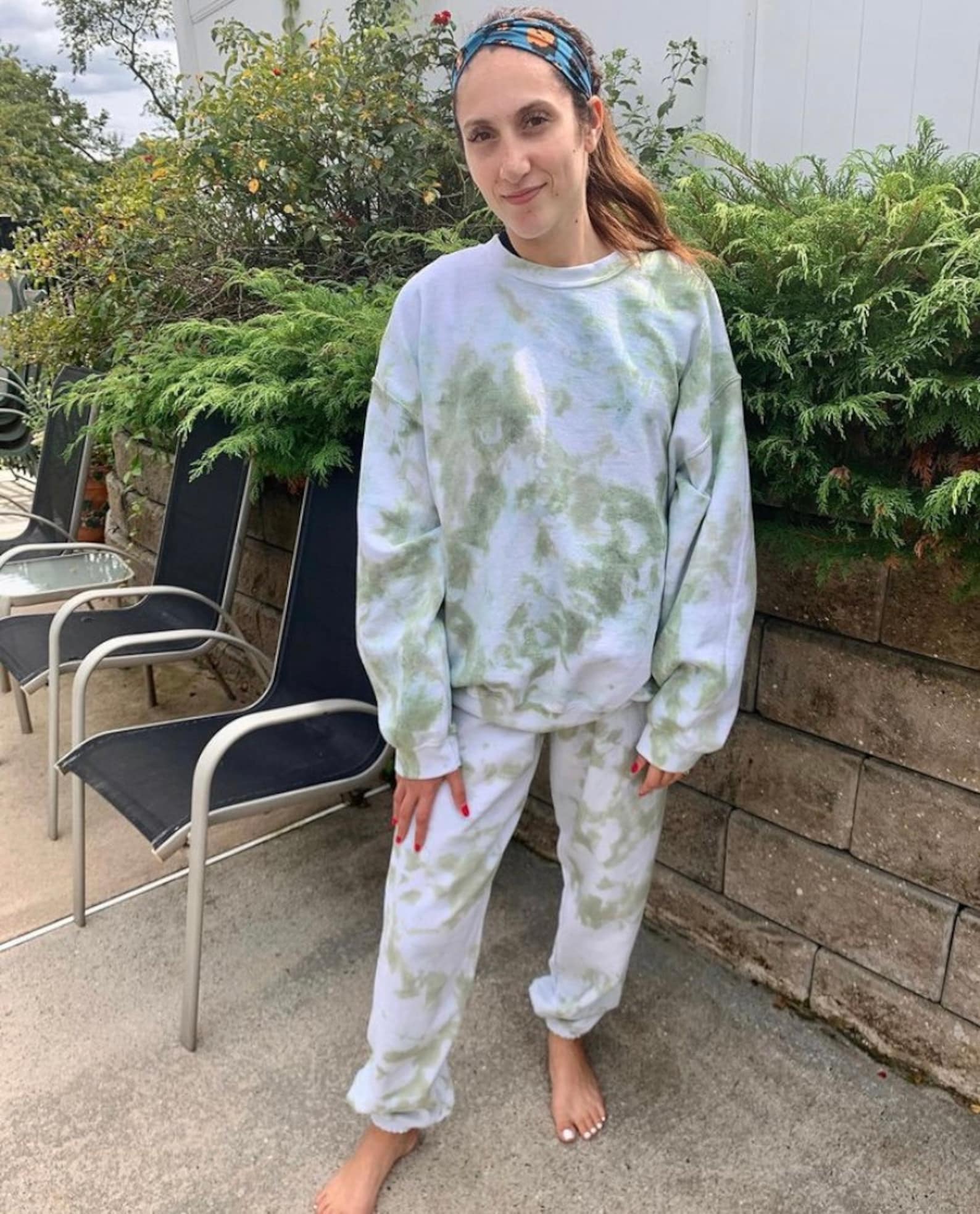 tie and dye night suits