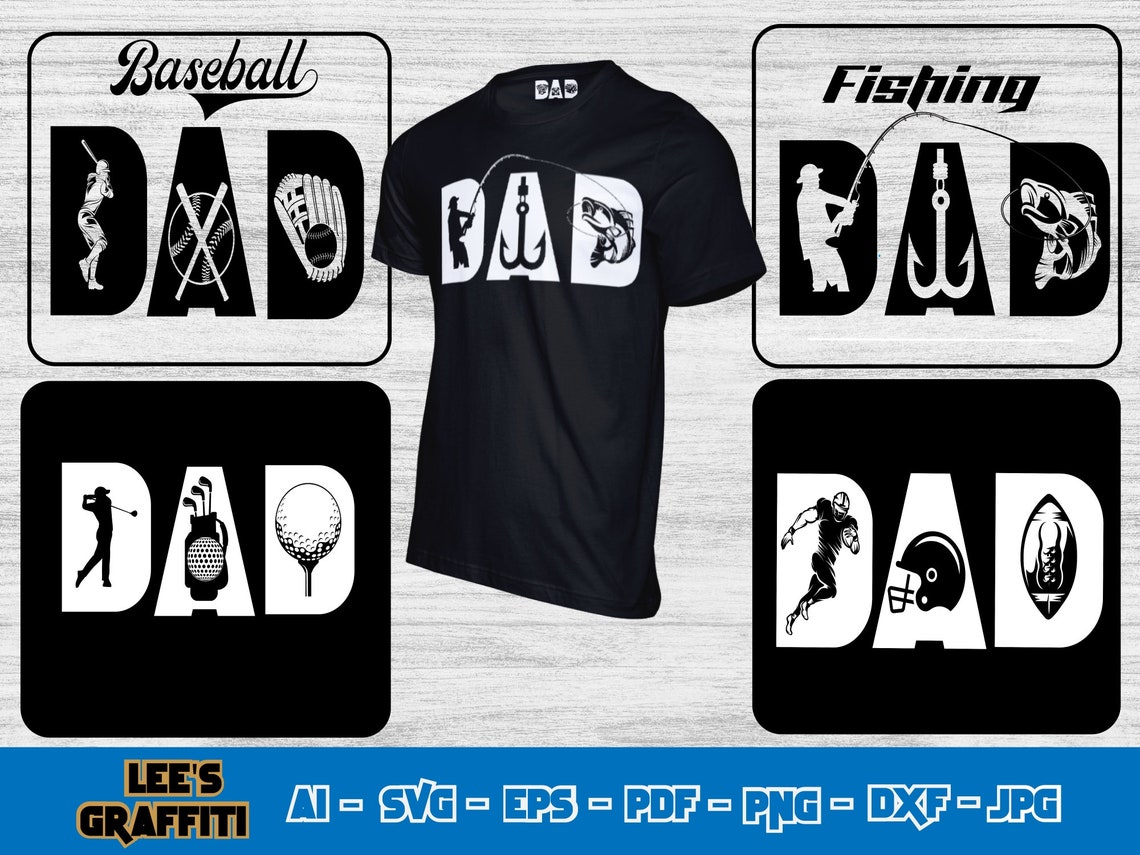 Funny Father&rsquo;s Day SVG Bundle Design Unique Personalized - Etsy