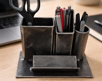 Desktop Organizer Metal Office Desk Organizer | Metal Desk Organizer | Desk Accessories | Office Storage Organizer