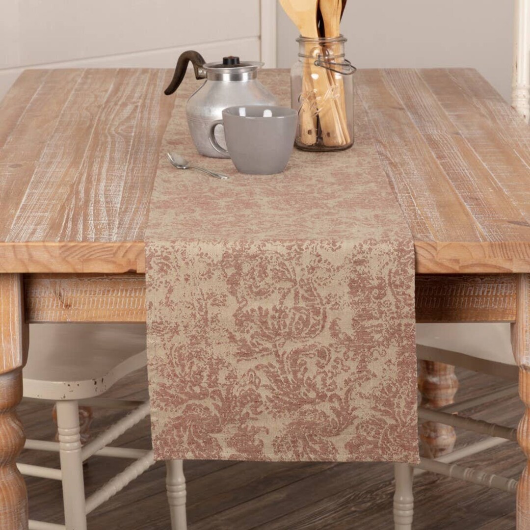 Beautiful French Country Runner & 6 Matching Napkins Runner Etsy