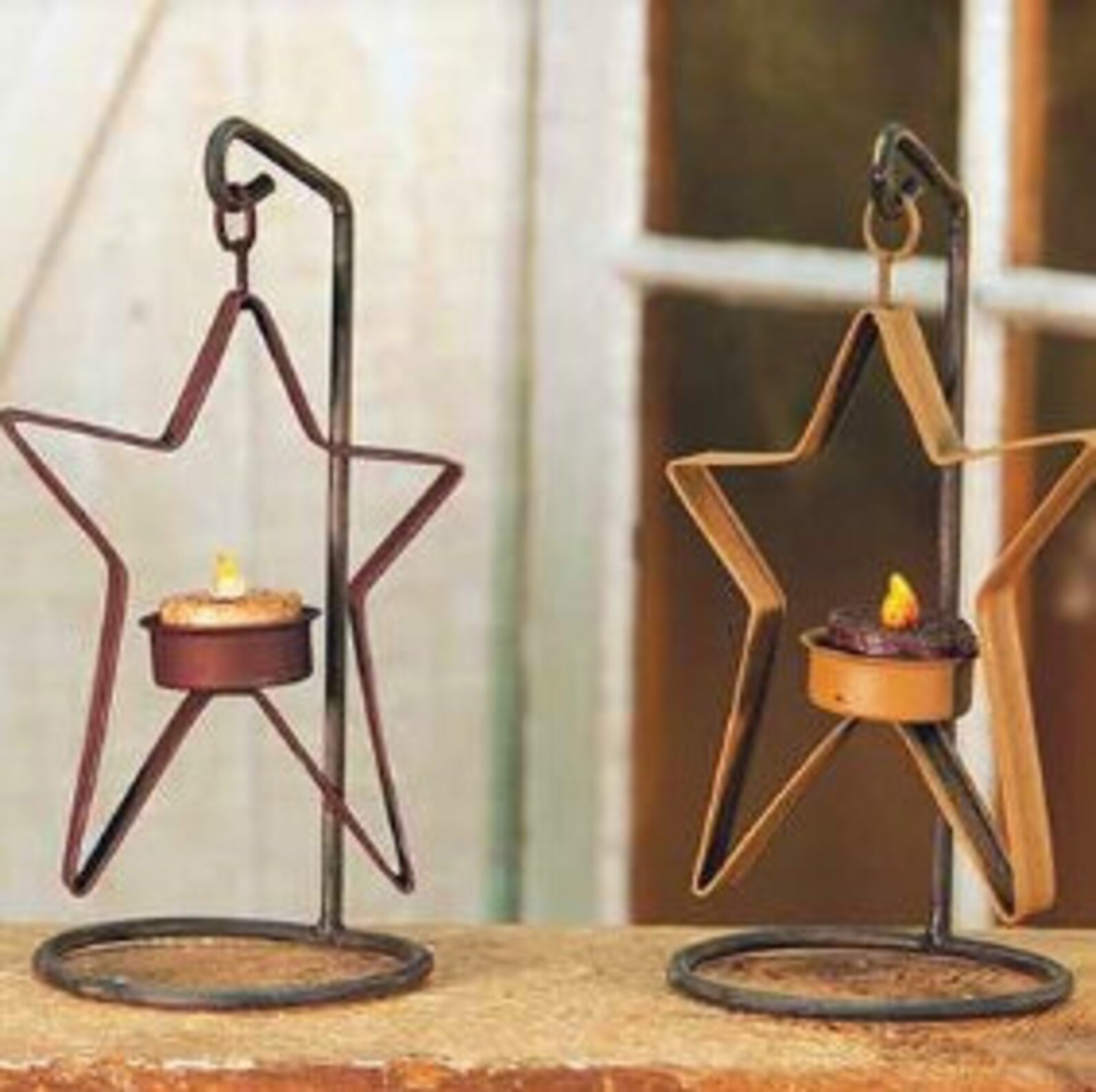 Hanging Star Candle Holders for Tea Lights or Votives Etsy