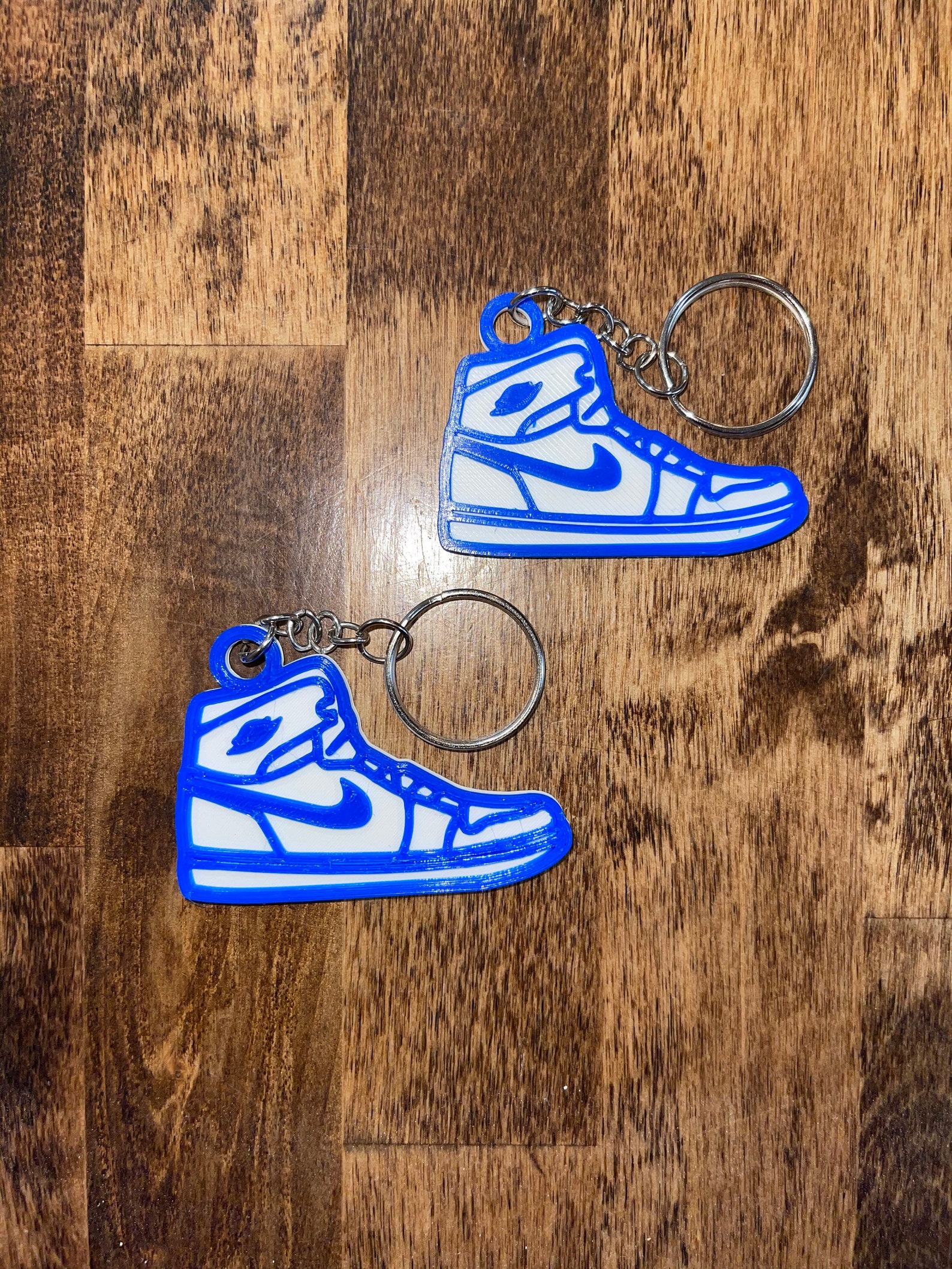 Retro Nike Jordan 1's Custom Keyrings/keychains Etsy