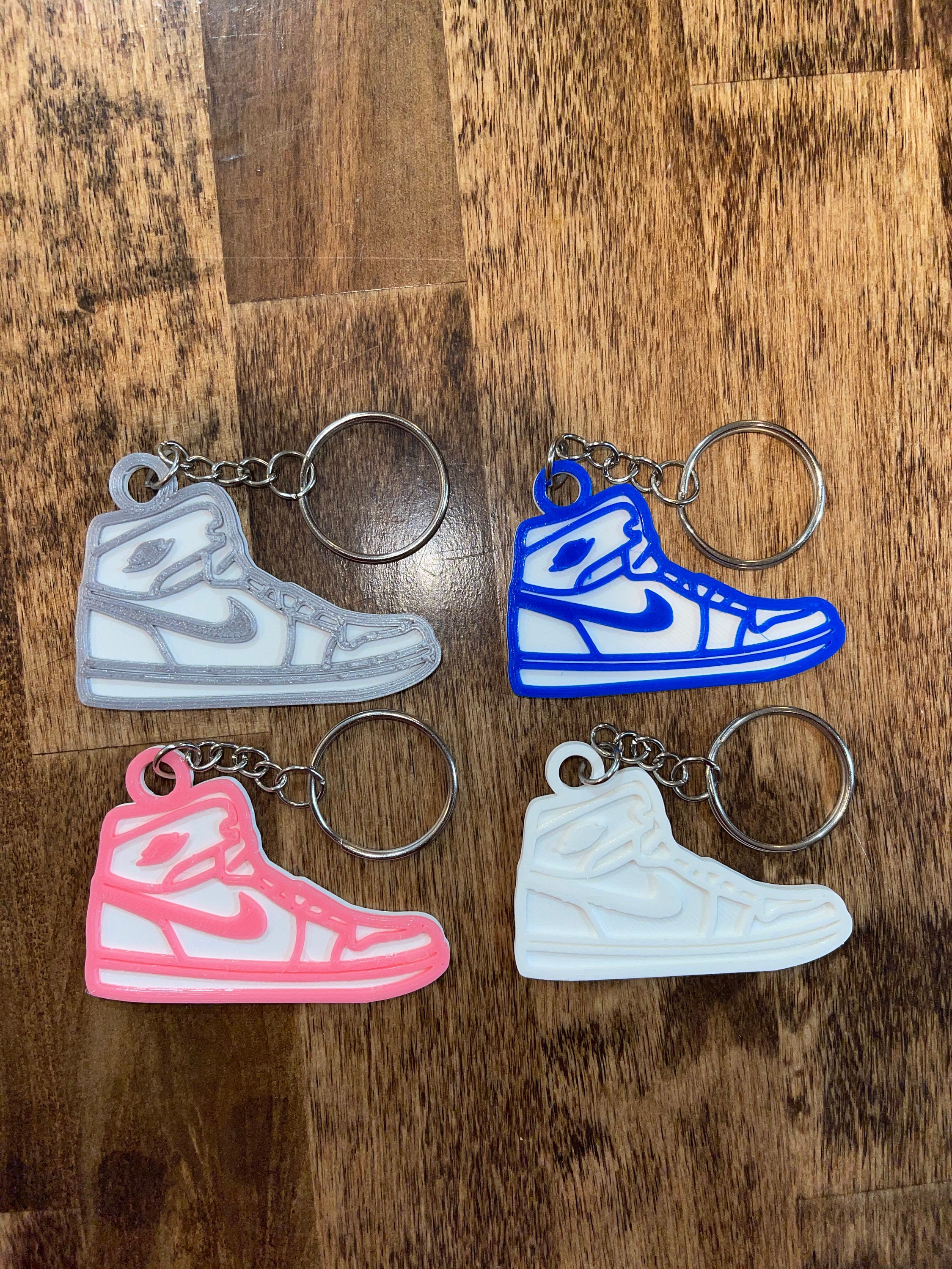 Retro Nike Jordan 1's Custom Keyrings/keychains Etsy