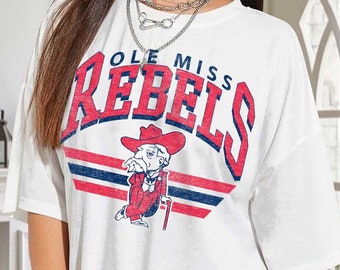 vintage ole miss polo