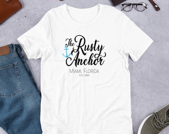 The Rusty Anchor, Golden Girls, Funny Trendy Short-Sleeve Unisex T-Shirt - more colors