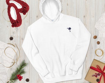 Carolina Palmetto Navy Blue Embroidered Palmetto Tree Unisex