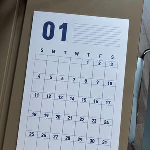 11x17 Giant Colourful 2027 Monthly Planner: 80lb Paper image 1