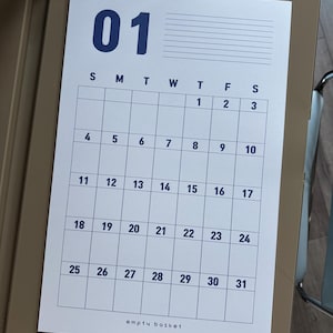 11x17 Giant Colourful 2027 Monthly Planner: 80lb Paper image 8