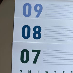 11x17 Giant Colourful 2027 Monthly Planner: 80lb Paper image 4