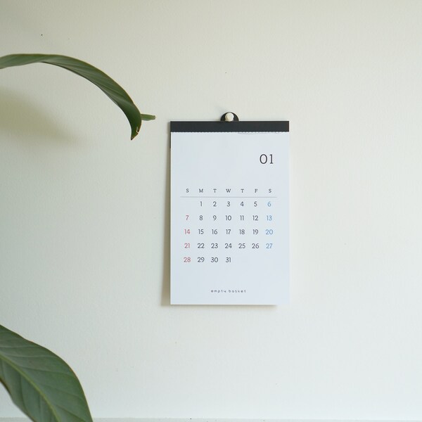 Hanging Calendar Etsy
