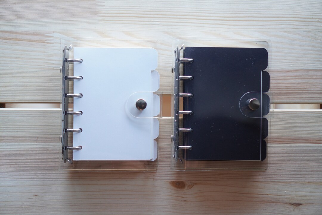 Simple A7 Binder Clear A7 Planner Simple Refillable A7 - Etsy