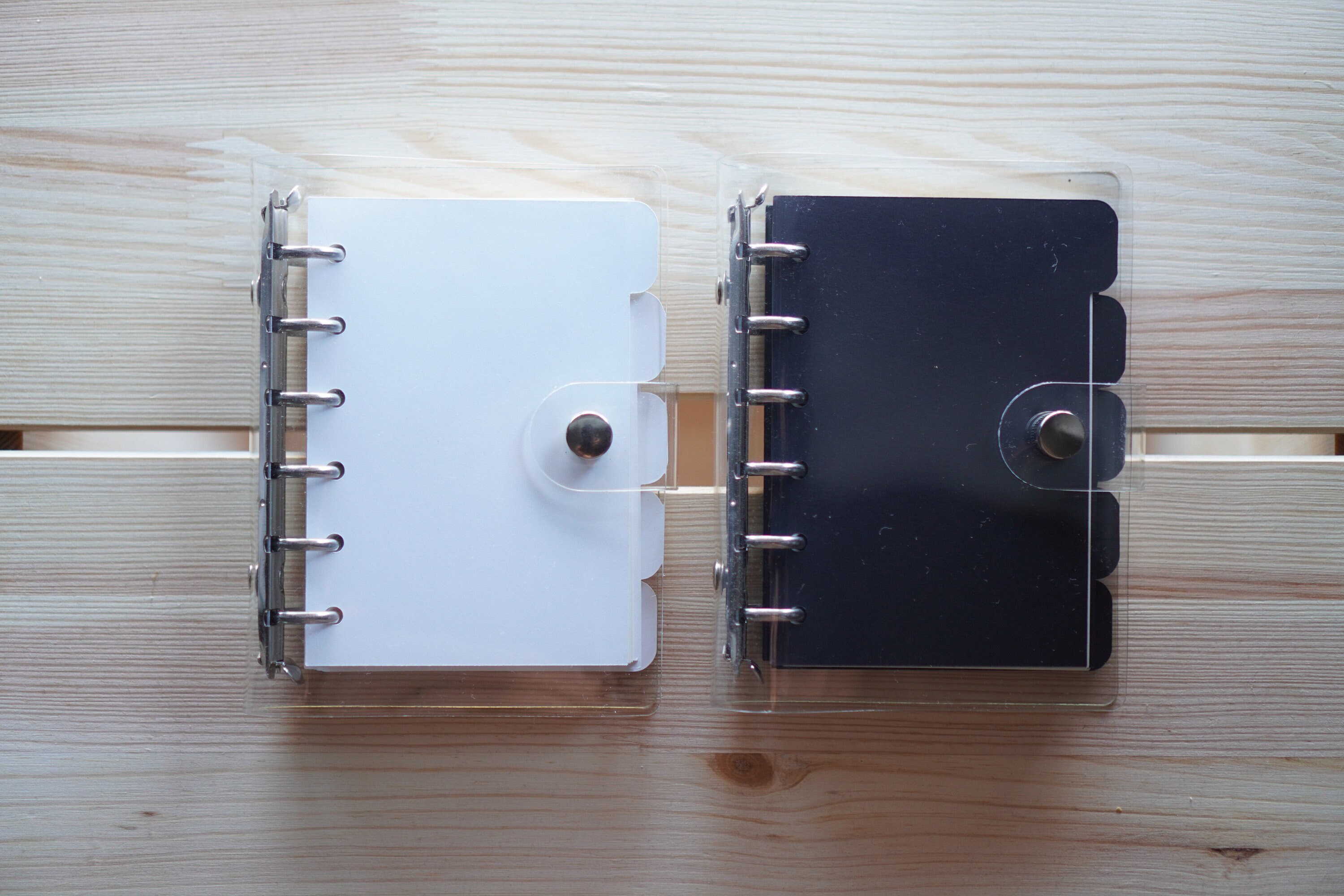 Simple A7 Binder Clear A7 Planner Simple Refillable A7 Etsy