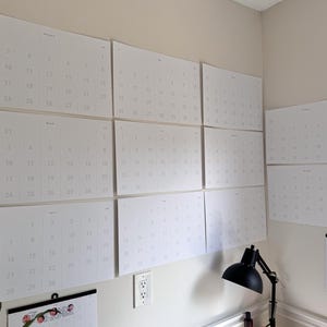 2025 Giant Monthly Wall Calendar , 2025 Large Monthly Wall Planner 2025 ...
