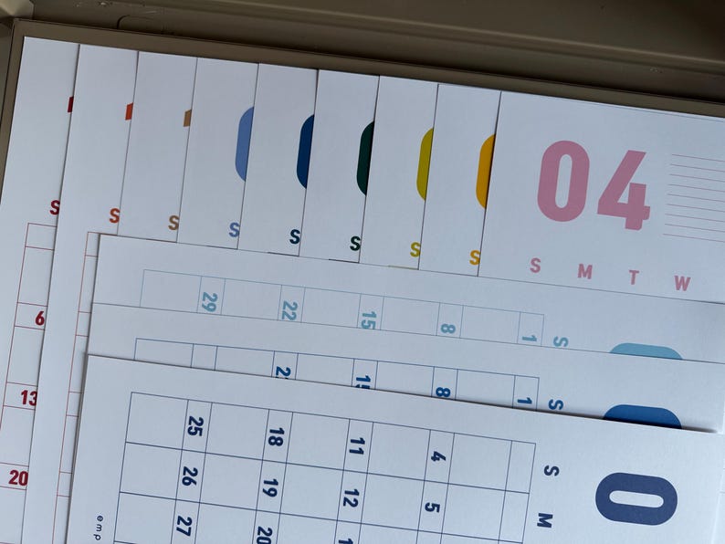 11x17 Giant Colourful 2027 Monthly Planner: 80lb Paper image 10
