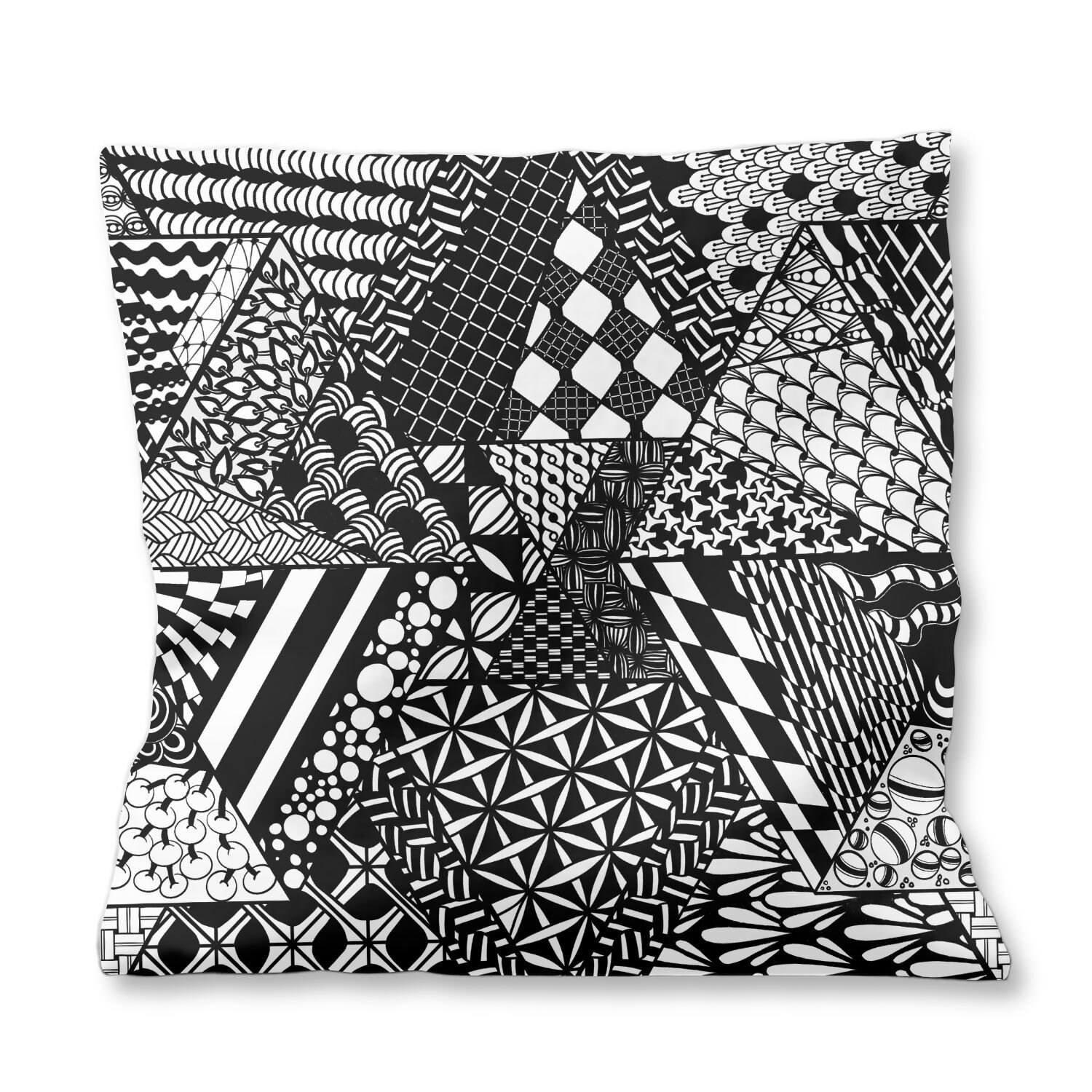 Seamless and Scalable Digital Pattern Paper. Black and White. Great for ...