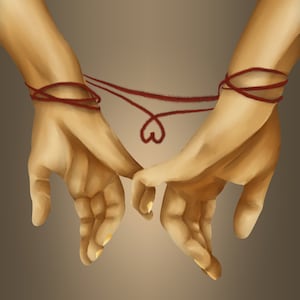 Holding hands - stampa decorazione da parete, mani, amicizia, amore - stampa su plexiglass, tela e alluminio, poster