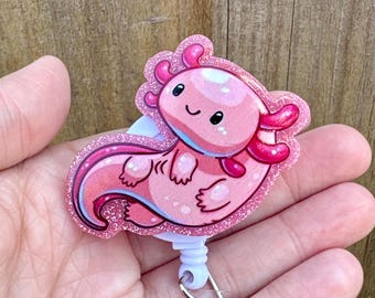 Axolotl Badge Reel