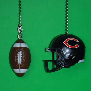 CHICAGO BEARS football helmet ceiling fan pull chain