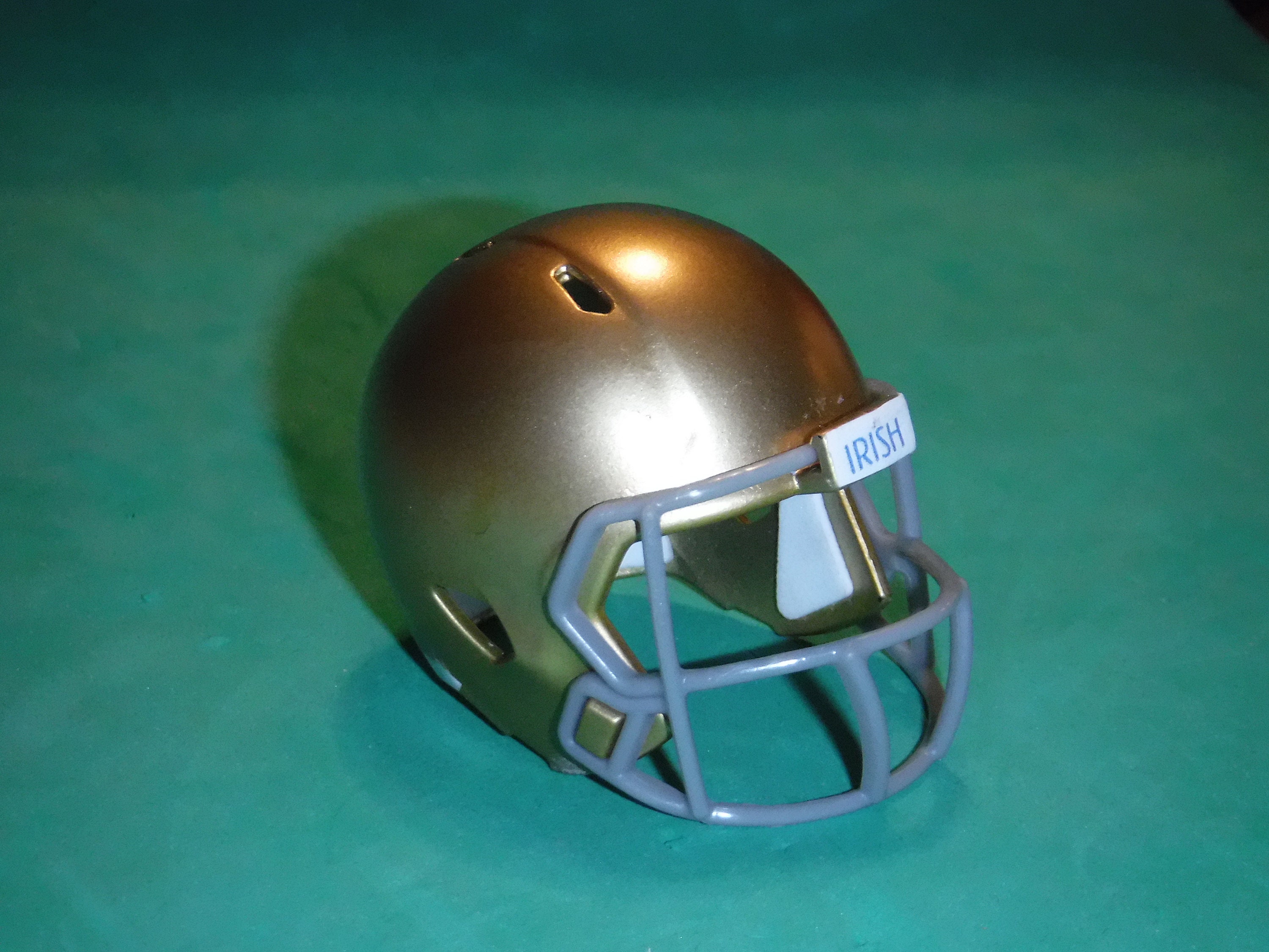 Notre dame mini store helmet