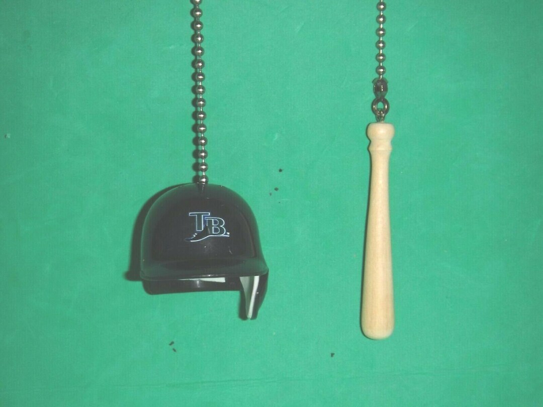 Tampa Bay Rays Baseball Helmet and Baseball Bat Ceiling Fan Etsy