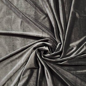 Stretch Velvet Fabric by the Yard - Etsy