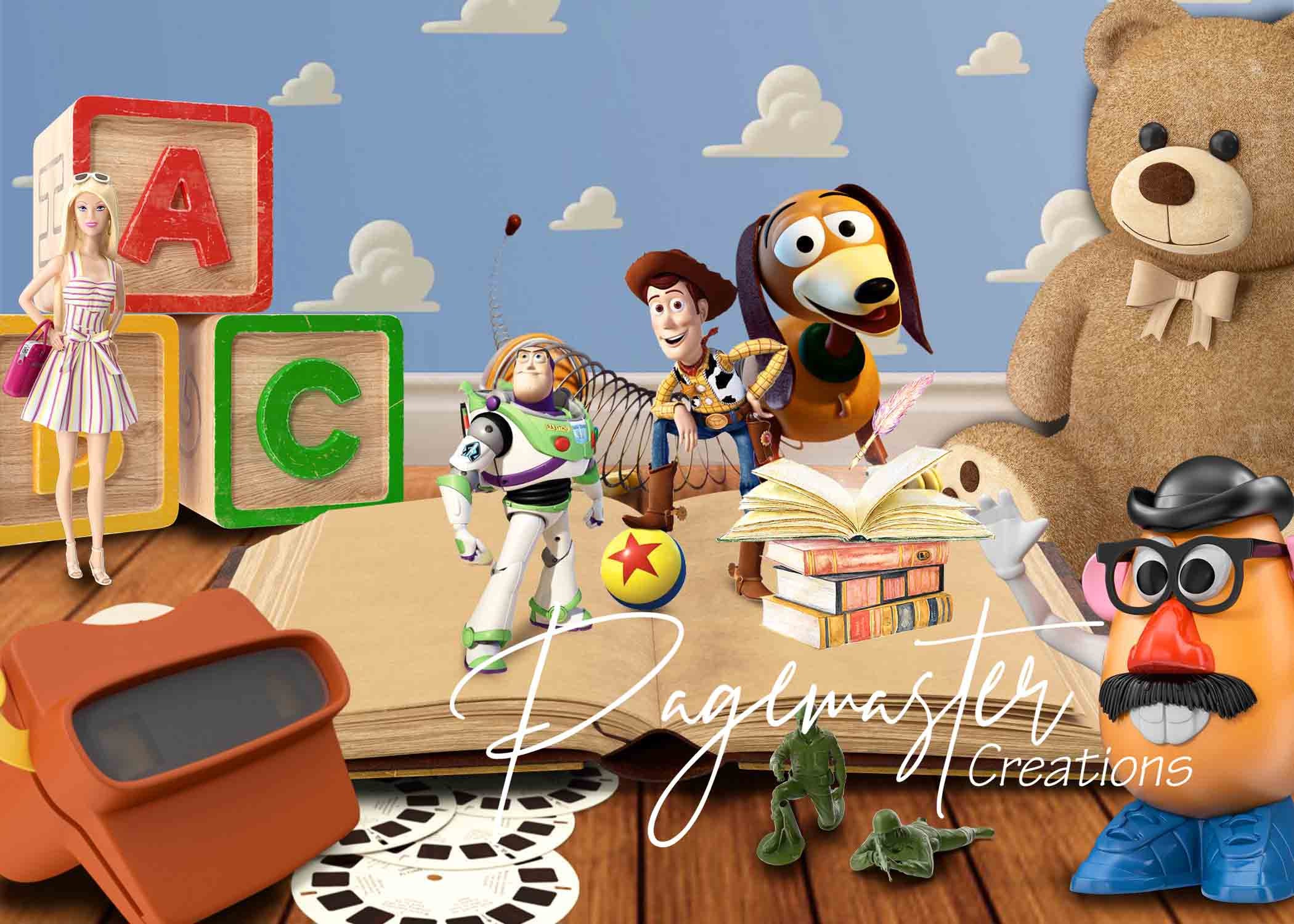 Toy Story Digital Background | Etsy