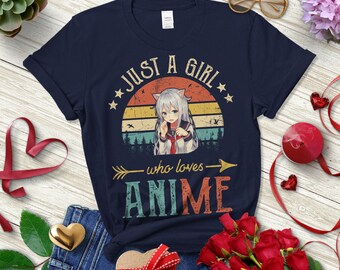 Girls Anime Shirt With Photos Etsy Girls Anime Shirt With Photos Etsy