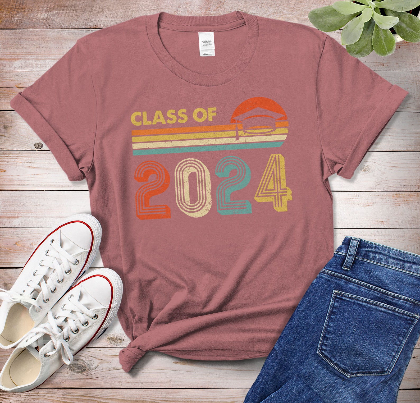 Class Of 2025 Shirt Vintage For Men or Women Graduation Senior Etsy